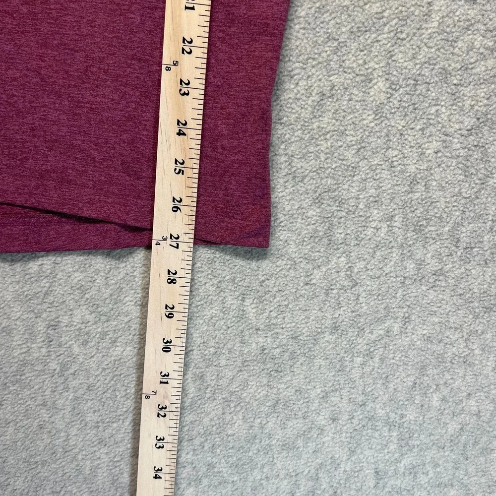 Holderness & Bourne Mens Hideaway Hoodie Pullover Maroon Heather Performance L - Picture 9 of 10